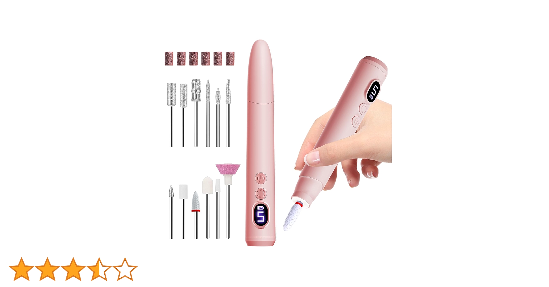 【新品】LEDライト付き ネイルマシーン Amazon.co.jp: ネイルマシン コードレス 【ライト付+LED